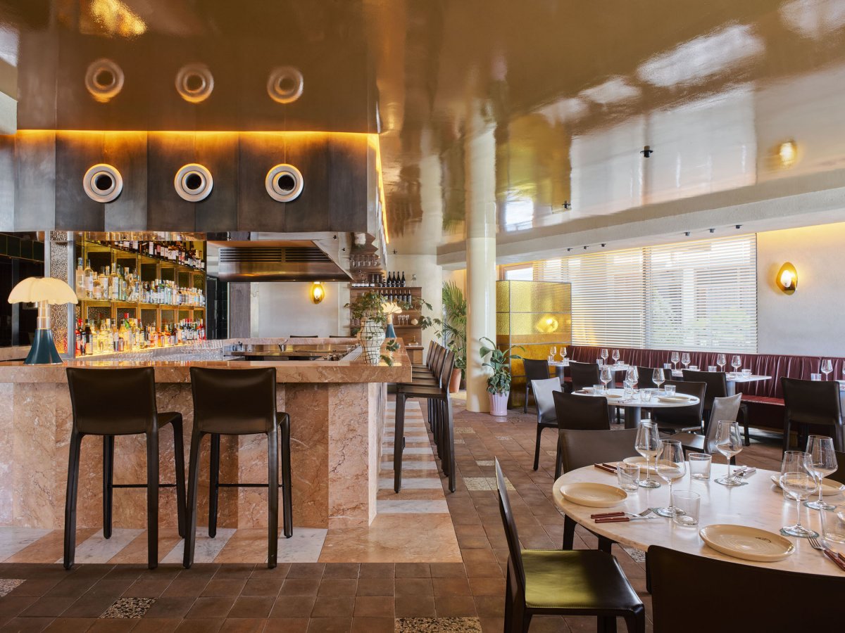 interior leather in restaurant auryvietnam 3